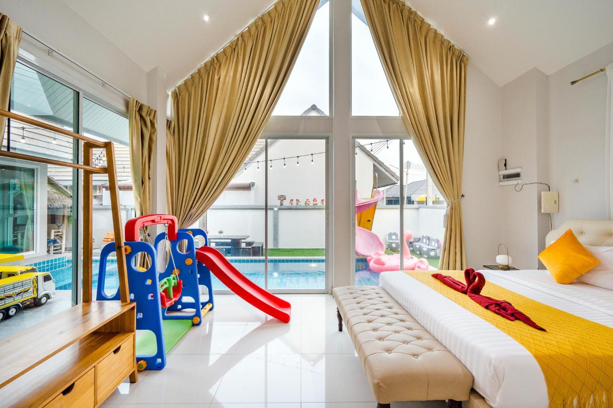 M4 Billion Pool Villa Cha-Am Exterior photo