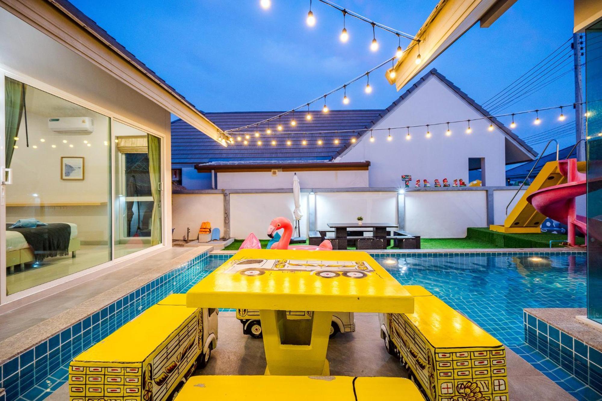 M4 Billion Pool Villa Cha-Am Exterior photo