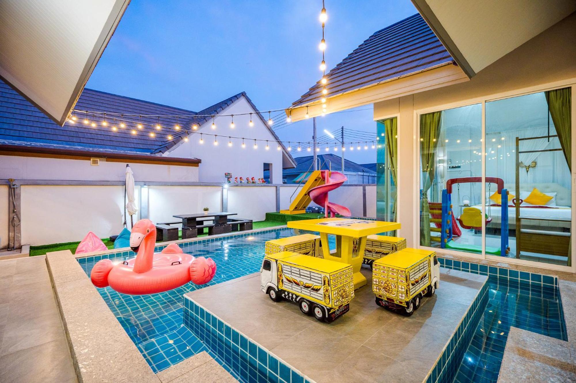 M4 Billion Pool Villa Cha-Am Exterior photo